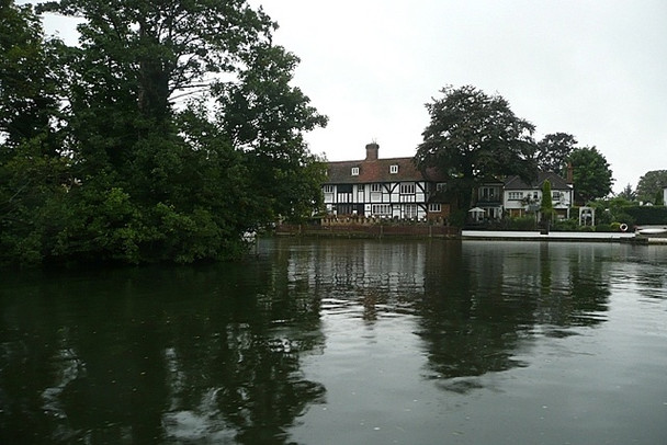 Photo 6"x4" Riverside at Bray Bray\/SU9079 c2008