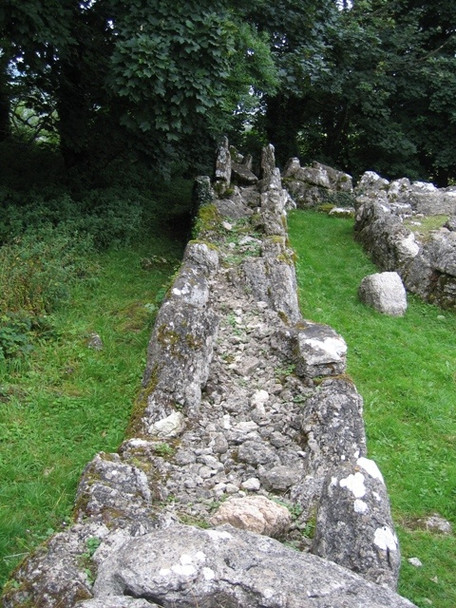 Photo 6"x4" The west wall at Din Lligwy Brynrefail\/SH4886 c2008