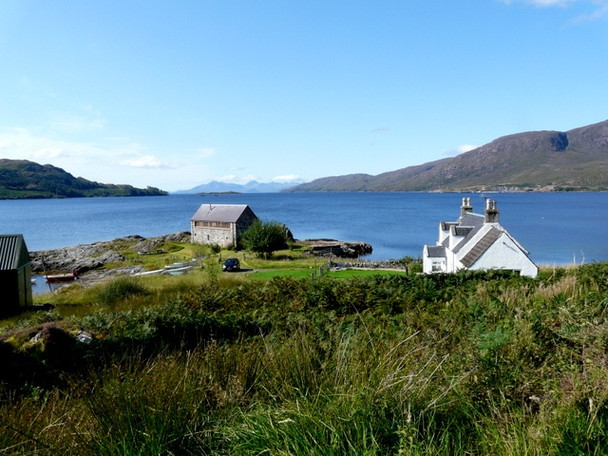 Photo 6"x4" Loch Kishorn Ardarroch c2008