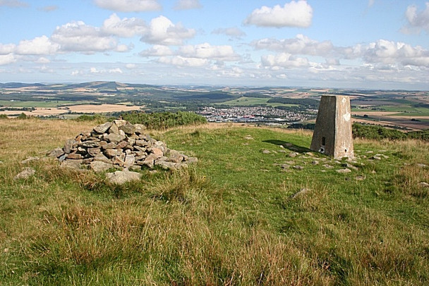 Photo 6"x4" Summit of Clashmach Hill Craighead\/NJ4940 c2008