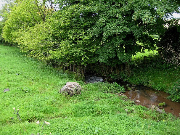 Photo 6"x4" Wells Brook from Poolmill Bridge Bridstow c2008