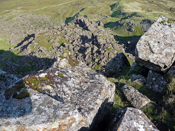 Photo 6"x4" Boulder field north of Carn Liath An C\u00e0rn Liath c2008