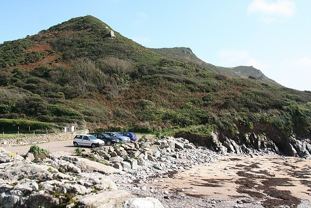 Photo 6"x4" Stokenham: by Lannacombe Beach Bickerton\/SX8138 c2008