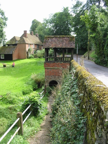 Photo 6"x4" Well house for Ethelburga's Well Broad Street\/TR1640 c2008