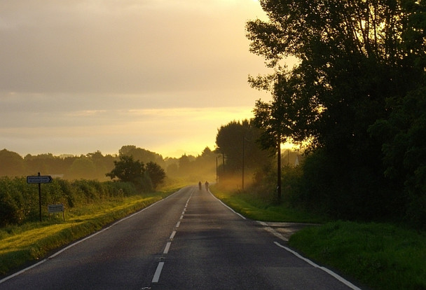 Photo 6"x4" The A4104 near Hancocks Lane Upper Welland c2008