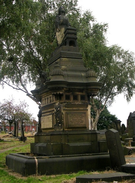 Photo 6"x4" Monument to Henry Rowland Marsden - Holbeck Cemetery Beeston Hill c2008