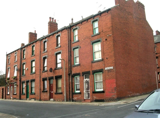 Photo 6"x4" Linden Terrace - Linden Avenue Hunslet c2008