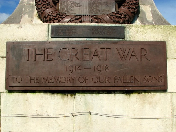Photo 6"x4" Bangor War Memorial [detail] Bangor\/J5081 c2008