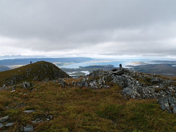Photo 6"x4" Summit, Spidean nan Clach Spidean nan Clach c2008