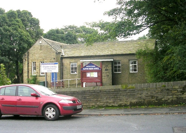 Photo 6"x4" Clayton Library - Clayton Lane Queensbury\/SE0930 c2008