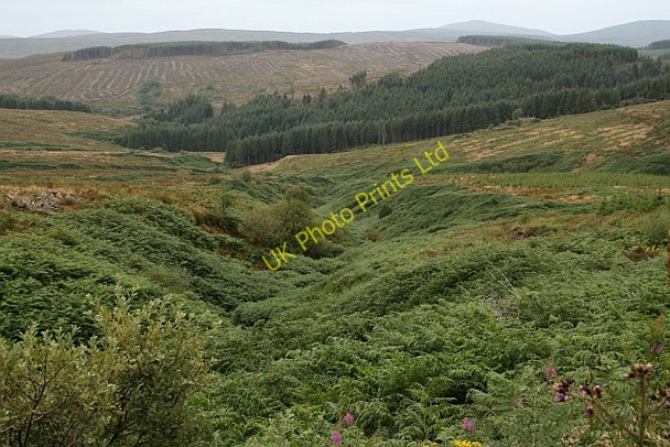 Photo 6"x4" Allt na Boine Duibhe and Arinascavach. Arinascavach c2007