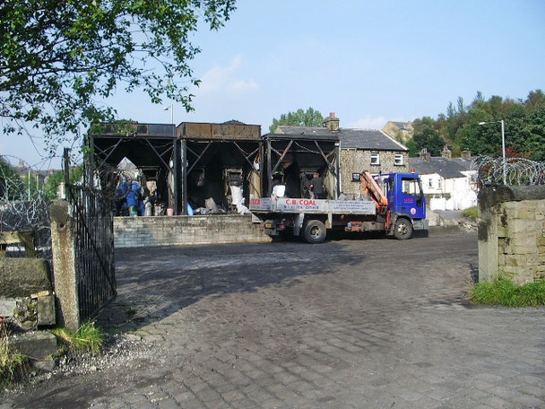 Photo 6"x4" Coal yard Hugh Mill c2008