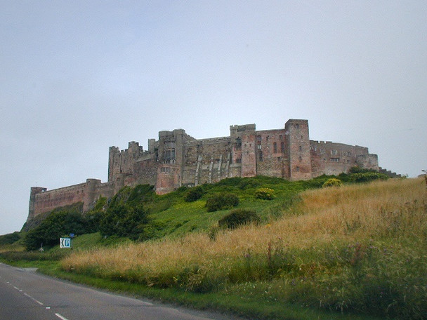 Photo 6"x4" B1340 approaching Bamburgh Bamburgh c2008