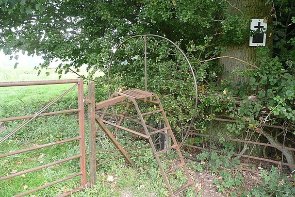 Photo 6"x4" Stile in Sotterley Park Sotterley c2008