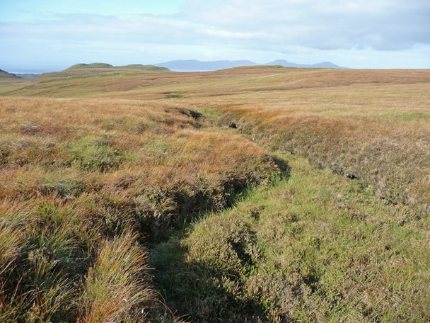 Photo 6"x4" Moorland above Sumardale Totardor c2008