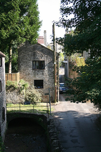 Photo 6"x4" Shepton Mallet: Lower Lane Shepton Mallet c2008