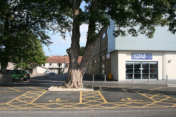 Photo 6"x4" Shepton Mallet: old and new town Shepton Mallet c2008