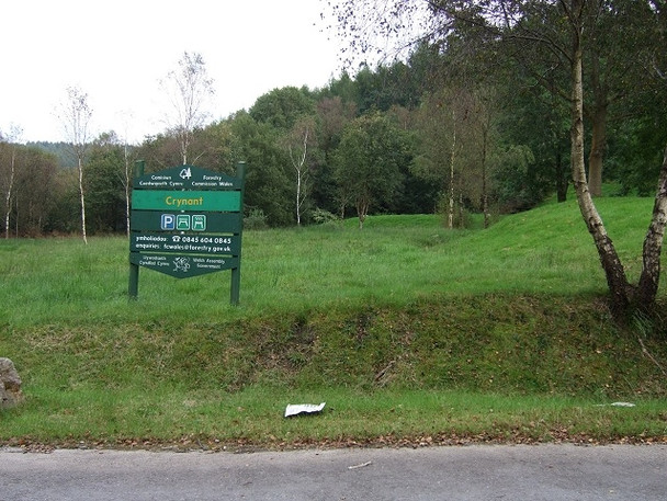 Photo 6"x4" Crynant Forestry Walk Entrance Crynant\/Creunant\/SN7905 c2008