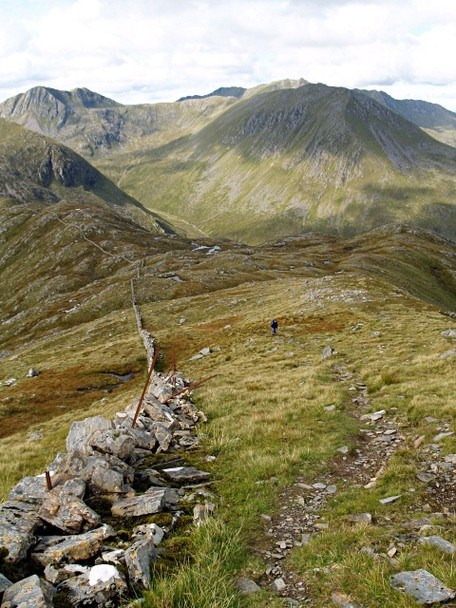 Photo 6"x4" W ridge, Creag nan Damh Creag nan Damh c2008