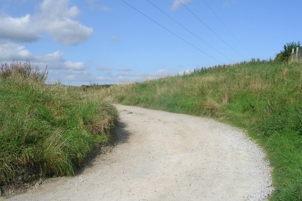 Photo 6"x4" Footpath - Long Lee Lane Keighley c2008