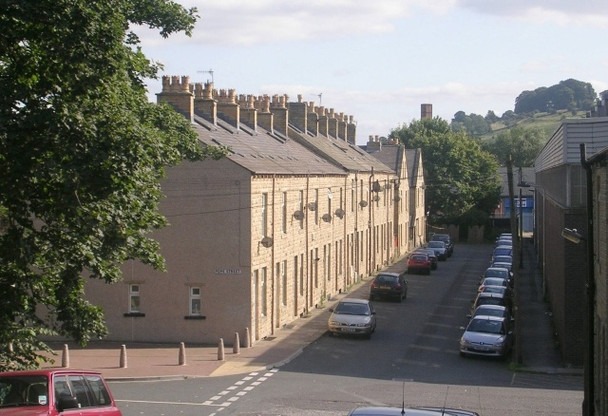 Photo 6"x4" Bronte Street - Bradford Road Keighley c2008