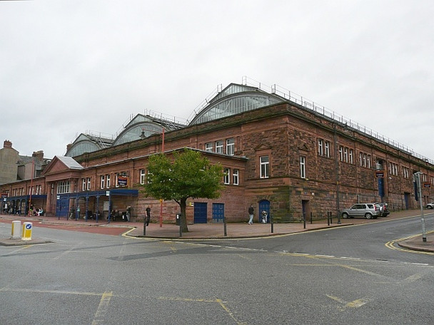 Photo 6"x4" Victorian covered market, Carlisle Carlisle c2008