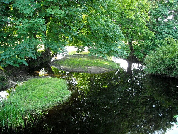 Photo 6"x4" Polnoon Water at Polnoon Bridge Eaglesham c2008