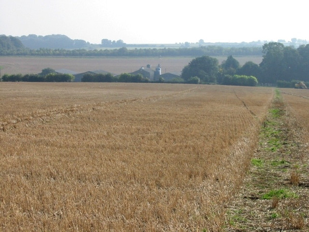 Photo 6"x4" Mailmains Farm from footpath Eythorne c2008