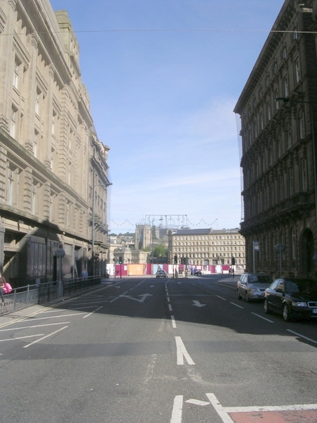 Photo 6"x4" Hall Ings viewed from Bridge Street Bradford\/SE1632 c2008