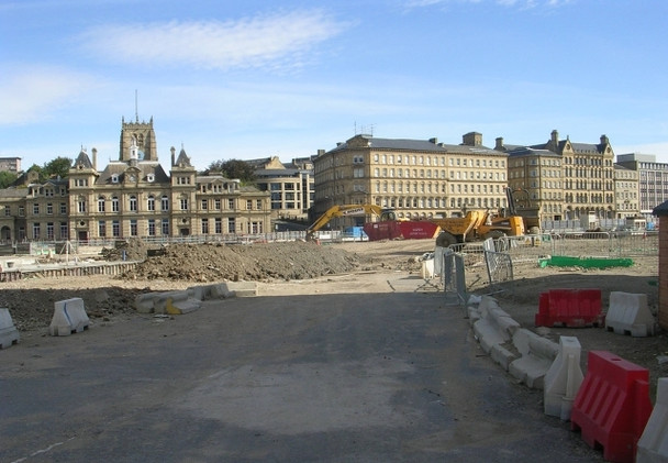 Photo 6"x4" Building Development viewed from Market Street Bradford\/SE1632 c2008