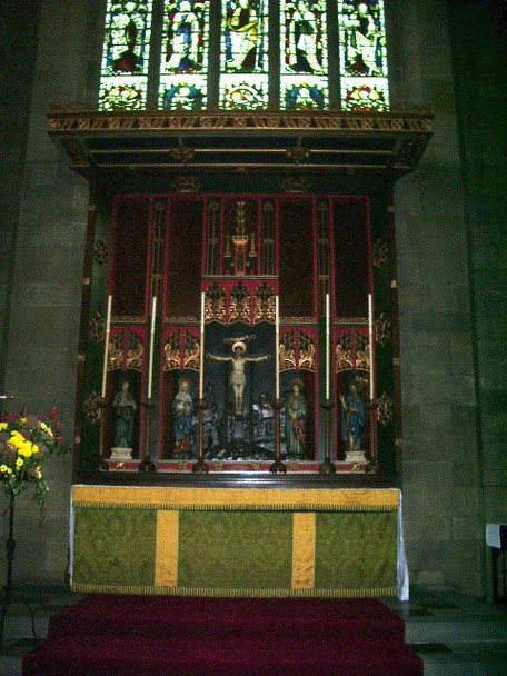 Photo 6"x4" The Parish Church of St Paul, King Cross, Altar Halifax c2008