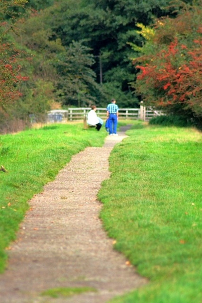 Photo 6"x4" Rail Trail Green End\/NZ8203 c2008