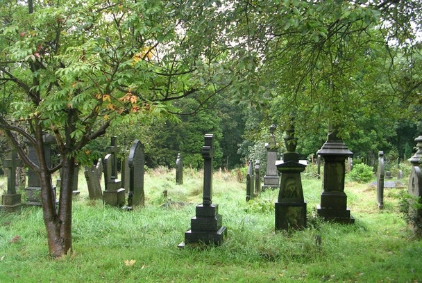 Photo 6"x4" St Bartholomew's Graveyard - Priest Lane, Ripponden Barkisland c2008
