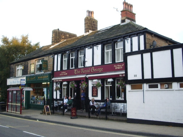 Photo 6"x4" The Royal George, Rochdale Road, Todmorden Todmorden c2008