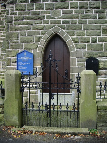 Photo 6"x4" Tockholes United Reformed Church, Doorway Tockholes c2008