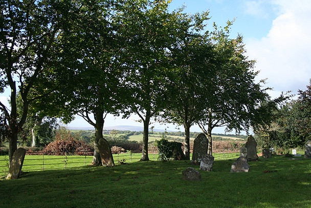Photo 6"x4" Hittisleigh: view from the churchyard Hittisleigh Barton c2008