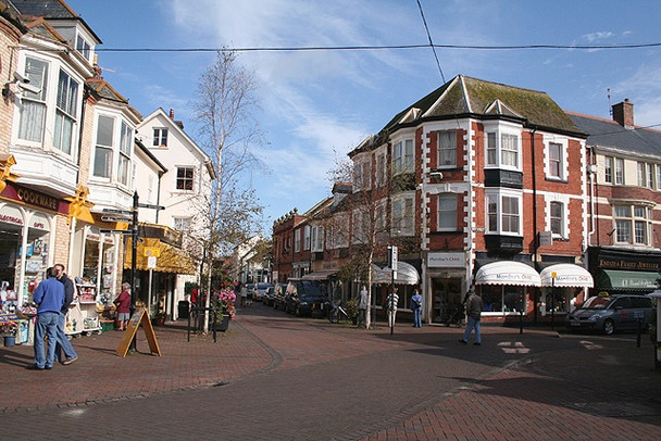 Photo 6"x4" Sidmouth: towards Old Fore Street Sidmouth c2008