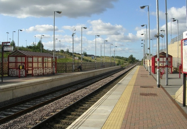 Photo 6"x4" Glasshoughton Station Castleford c2008 P1