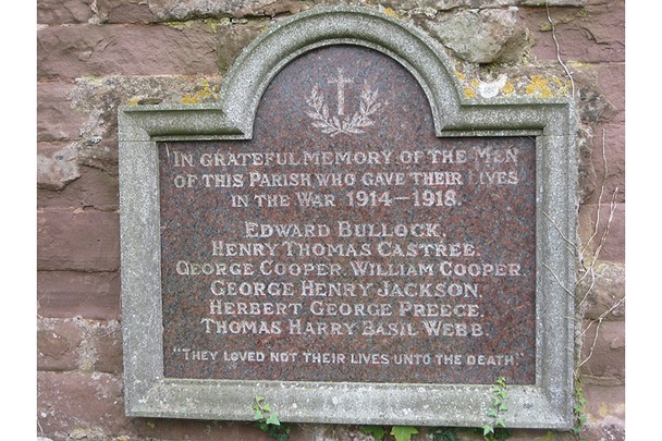 Photo 6"x4" War memorial, St Dubricius, Ballingham Ballingham c2008
