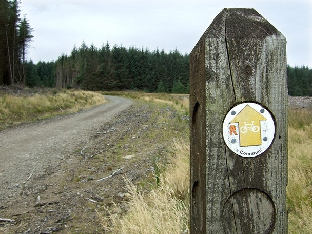 Photo 6"x4" Rhondda Community Route, Bryn-du Blaenrhondda c2008