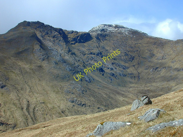 Photo 6"x4" View towards Sgurr nan Coireachan Allt Coire a' Bheithe c2002