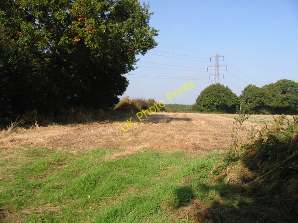 Photo 6"x4" Field near Blaxland Farm Calcott\/TR1762 c2008