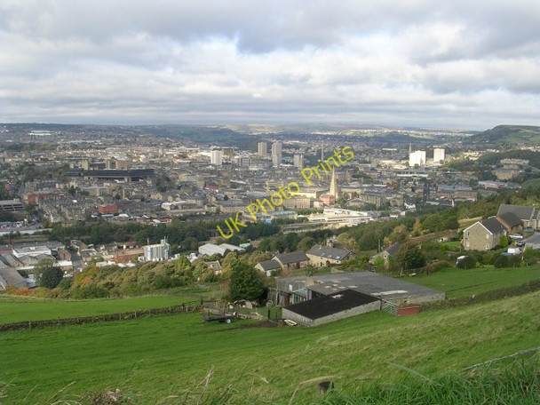 Photo 6"x4" View from Higgin Lane Halifax c2008
