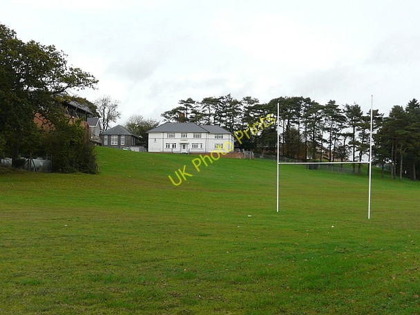 Photo 6"x4" Playing field, Ysgol Y Gwendraeth Cwm-mawr\/SN5312 c2008
