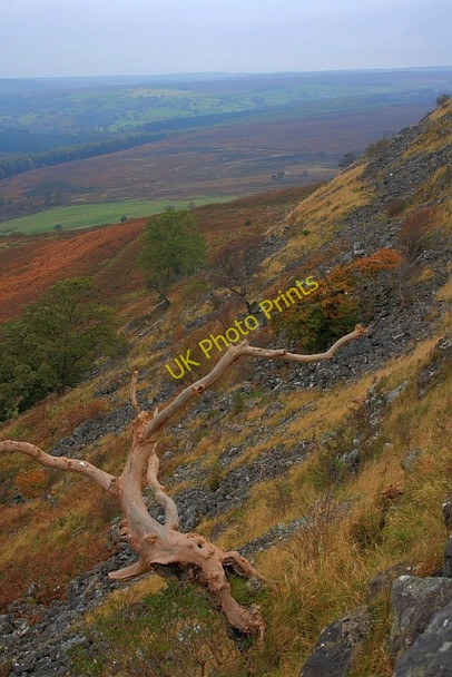 Photo 6"x4" Hawnby Hill Crag Hawnby c2008