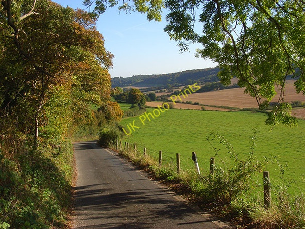 Photo 6"x4" Bottom Road, Radnage Green End\/SU8095 c2008