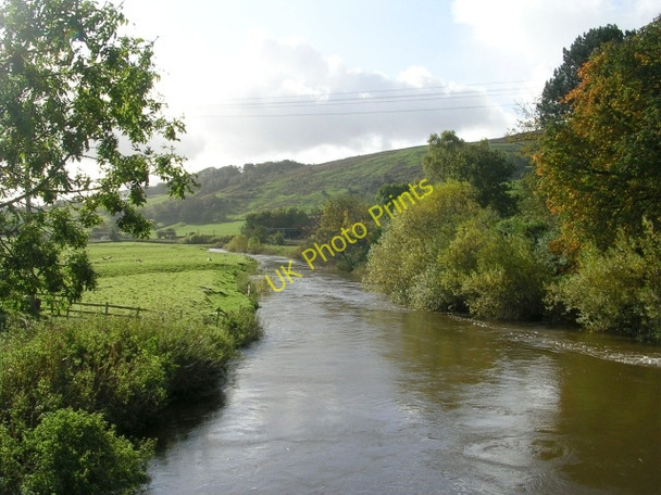 Photo 6"x4" River Aire from Mill Bridge - Cononley Lane Aire View c2008