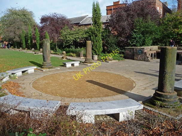 Photo 6"x4" The Roman Garden Chester c2008