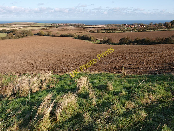 Photo 6"x4" View across farmland near Ellerby Ellerby c2008