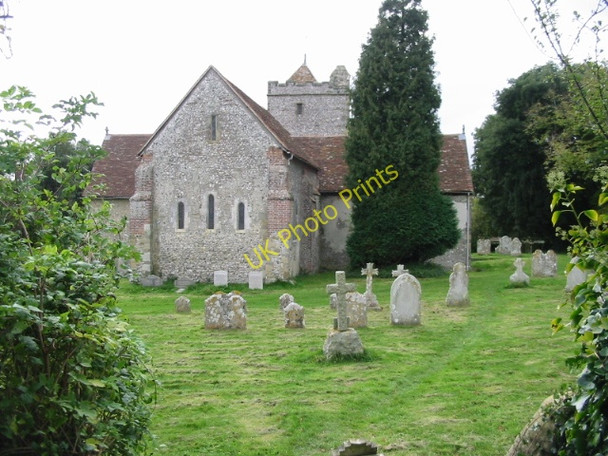 Photo 6"x4" View of St Mary's church Arundel c2008